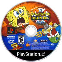 SpongeBob SquarePants The Movie Playstation 2 US box art